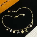 LVN025   Women's letter necklace jewelry