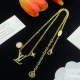 LVN030   Women's letter necklace jewelry