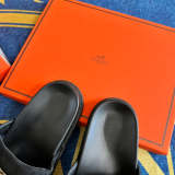 MJHS14 Leather slippers Women shoes 35-42 With box