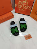 MJHS0 Leather slippers Man and Women shoes 35-44 With box