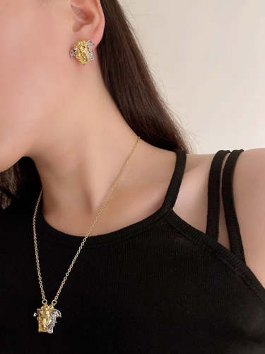 A827 Women's head earrings jewelry