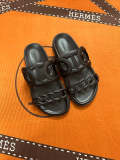 MJHS16 Leather Women Slipper Size 35-42 Shoes with box