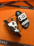 MJHS16 Leather Women Slipper Size 35-42 Shoes with box