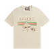 GUC031   New  Men's and women's letter T-shirt Clothing