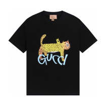 GUC034 New  Men's and women's letter T-shirt Clothing