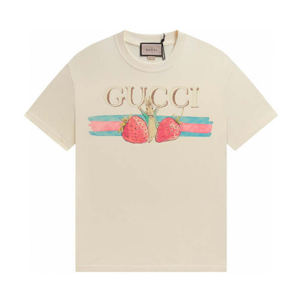 GUC033 New Men's and women's letter T-shirt Clothing