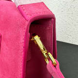 LJP6 Leather Bag 24-14-8CM Bags with box