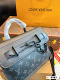 LBM25 Embossed shoulder bag for men 25*8*18cm