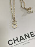 CHN90 Star double C hollow love necklace jewelry