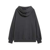 ESC8 New autumn and winter fleece hoodie pullover clothes