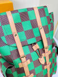 LLP98 Leather Bag 38-44-12.5CM knapsack Bags