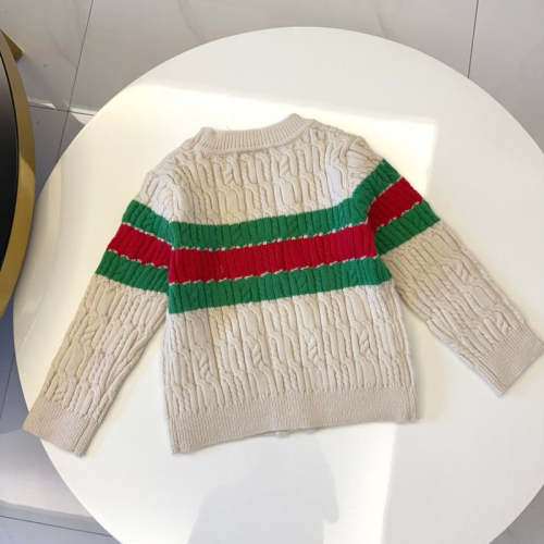 TGUC14 Boys and girls autumn and winter sweater pullover sweater cardigan wool sweater Clothing