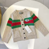 TGUC14 Boys and girls autumn and winter sweater pullover sweater cardigan wool sweater Clothing