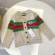 TGUC14 Boys and girls autumn and winter sweater pullover sweater cardigan wool sweater Clothing