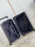 LLP44 Leather high-quality 35-23-53CM Boarding bag Draw bar box