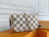 LLP23 Leather Bag 14-9-2CM Handbag With Box