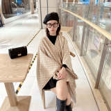 XGC24 Cashmere blend 140-140CM blanket Scarf
