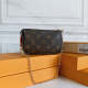 LLP23 Leather Bag 14-9-2CM Handbag With Box