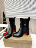 HJCL23 Leather Women 7CM Size 35-41 Shoes with box