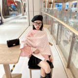 XGC24 Cashmere blend 140-140CM blanket Scarf