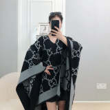 XGC23 Cashmere blend 135-135CM blanket Scarf
