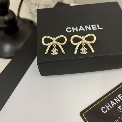 A1040   Women's bow earrings jewelry