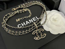 X555 Women's three-layer leather diamond necklace jewelry X555 Women's three-layer leather diamond necklace jewelry