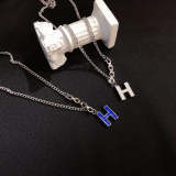 X424   Titanium steel new fashion necklace  jewelry