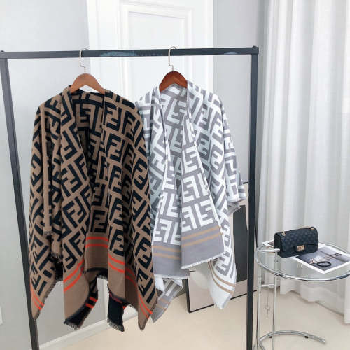 XFC13 Cashmere blend 140-140CM blanket Scarf