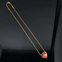 AVSN5  New open wings Ladybug necklace jewelry