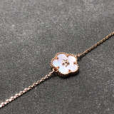 AVSB13  New plum and white shell bracelet jewelry