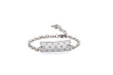 L168  Men's and women's titanium steel bracelet jewelry