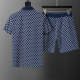 LVC195 New men's short sleeved polo top+shorts clothing