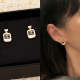 A1087  Women's new fashion water bottle earrings jewelry