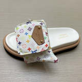 YLS5 Leather Slippers Size 36-45 Shoes with Box