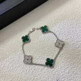 AVSB16   Women's gold hot malachite green bracelet jewelry