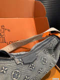 MLVB2   Denim pea bag 29*15cm