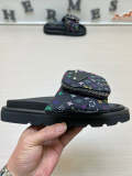 YLS5 Leather Slippers Size 36-45 Shoes with Box
