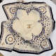 XCC35 Silk satin 70-70CM scarf