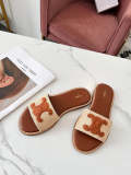 MBCS3 Leather Slippers Size 35-41Shoes with Box