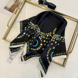 XCC35 Silk satin 70-70CM scarf