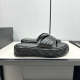 MBCS7 Leather Slippers Size 35-40 Shoes with Box