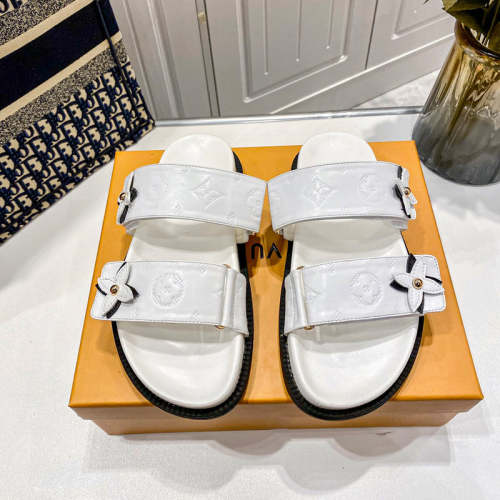 MLS11 Slippers Women Leather shoes 35-40 With box