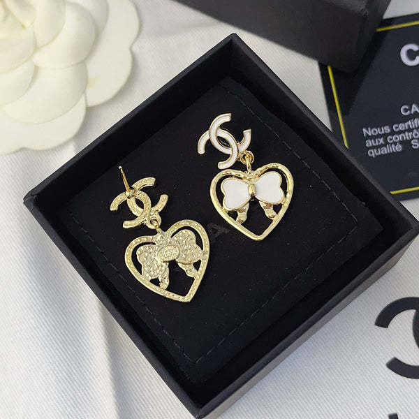 A1110 Women's new bow earrings jewelry
