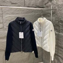042067 Women's knitted spliced down jacket clothing 042067 Women's knitted spliced down jacket clothing