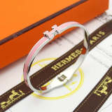 HB49 high quality 316L steel bracelet for women 18K gold plated jewelry H bangle