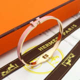 HB49 high quality 316L steel bracelet for women 18K gold plated jewelry H bangle