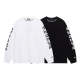 KLC22 New men's and women's pure cotton long sleeved casual clothes