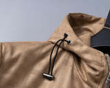 BMC18 New Spring and Autumn thin imitation deer skin velvet jacket long sleeved cardigan clothes
