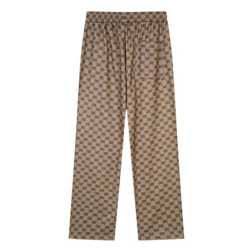 GUC098  New men's and women's spring and autumn thin pants, elastic waistband casual pants clothing
